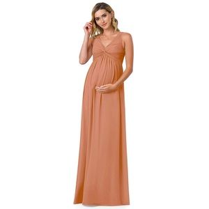 Azazie Yetta Maternity Dress